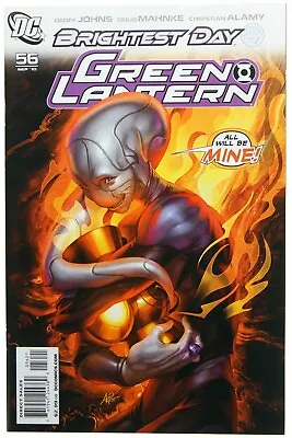 Buy Green Lantern 56 Artgerm Variant NM Geoff Johns 2010 Orange Lantern DC Comics • 63.95£