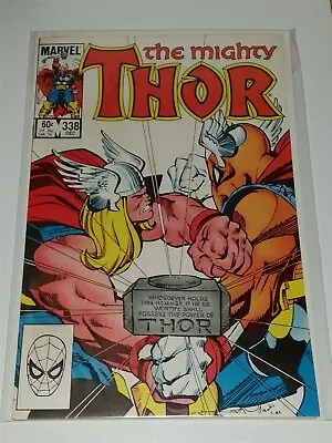 Buy Thor Mighty #338 Vf+ (8.5) December 1983 2nd Beta Ray Bill Marvel • 49.99£