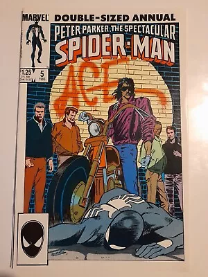 Buy Peter Parker, The Spectacular Spider-Man Annual #5 July 1985 FINE/VFINE 7.0 • 4.99£
