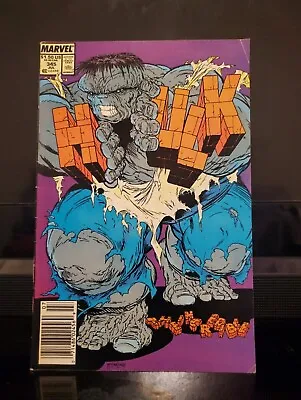 Buy The Incredible Hulk #345 (1988) Newsstand Todd McFarlane Cover • 22.53£
