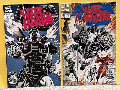 Buy 2 Iron Man # 282 - 1st Full War Machine NM- Condition & # 283 Comic Book Lot Set • 64.30£