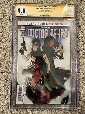 Buy STAR WARS DOCTOR APHRA #7 CGC Graded 9.8 Signed By Joshua Sway Swaby • 126.45£