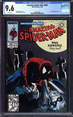Buy Amazing Spider-man #308 Cgc 9.6 White Pages // Marvel Comics 1988 • 72.32£
