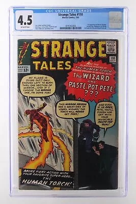 Buy Strange Tales #110 - Marvel Comics 1963 CGC 4.5 1st Appearance Of Doctor Strange • 2,170.75£
