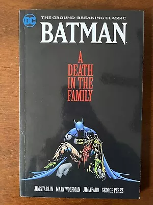 Buy BATMAN A DEATH IN THE FAMILY  TPB Starlin Aparo DC • 8£