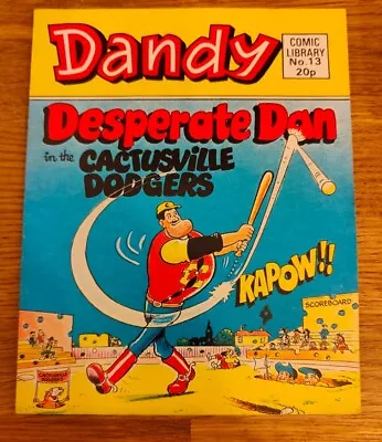 Buy COMIC - Classic Dandy Comic Library No #13 Desperate Dan Catcusville Dodgers VGC • 2.50£