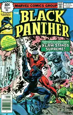 Buy Black Panther #15 FN; Marvel | Avengers Klaw Last Issue - We Combine Shipping • 25.29£