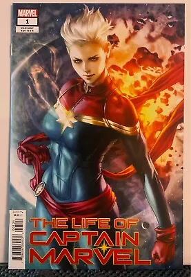 Buy The Life Of Captain Marvel 1 Artgerm Variant Cover VFN/NM • 6.37£