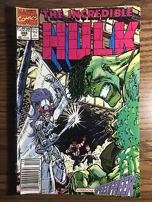 Buy The Incredible Hulk 388 Newsstand 1st App Speedfreek Marvel Comics 1991 B • 7.84£