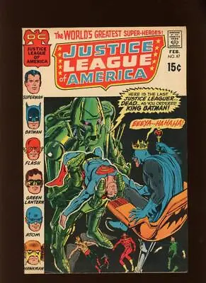 Buy Justice League Of America 87 VF- 7.5 High Definition Scans * • 24.33£