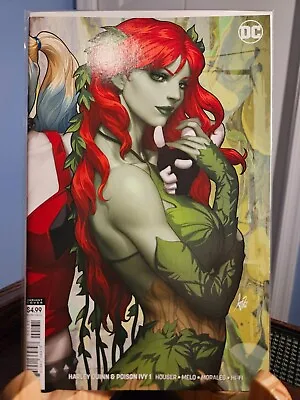 Buy Harley Quinn & Poison Ivy #1 Artgerm Ivy Connecting Variant NM DC Comics 2019 • 11.94£
