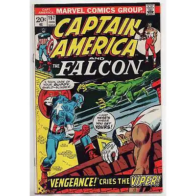 Buy Captain America #157 Marvel Comics Bronze Age Very Fine 8.0 • 8.88£