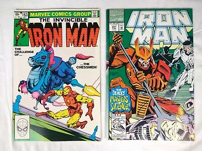 Buy Iron Man #281 + #163 1st War Machine Cameo, Chessmen (1982 1992 Marvel) Comics • 15.80£