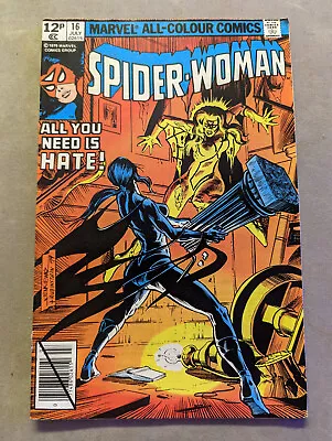 Buy Spider-Woman #16, Marvel Comics, 1979, FREE UK POSTAGE • 6.99£