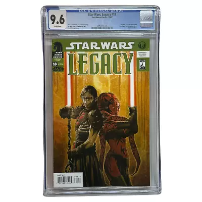 Buy Dark Horse Comics Star Wars Legacy 18 CGC 9.6 Origin Of DARTH KRAYT Jan Duursema • 63.09£