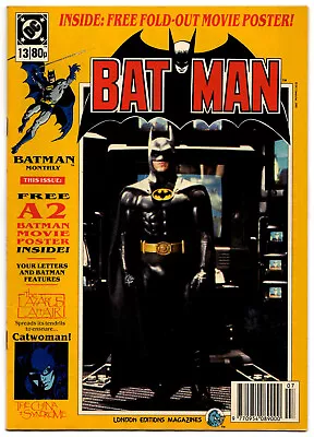 Buy Batman Monthly #13 July 1989 London Editions - Missing Poster • 10£