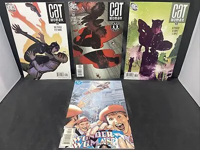 Buy Catwoman #49,54,63 (2007) & Wonder Woman #177 Adam Hughes Lot Of 4 Books NM • 20.02£