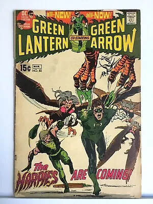 Buy GREEN LANTERN GREEN ARROW 82 (DC Comic 3/71) BLACK CANARY, SINESTRO  Neal Adams  • 15.74£