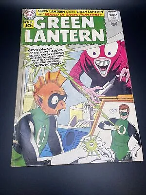 Buy Green Lantern #6 First Appearance Of Tomar-re Gil Kane Cover & Art 1961 • 103.93£