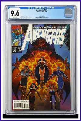 Buy Avengers #371 CGC Graded 9.6 Marvel February 1994 White Pages Comic Book. • 72.39£