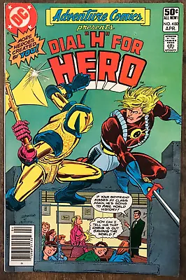 Buy Adventure Comics #480 By Wolfman Infantino Dial H For Hero King Grant 1981 • 6.32£