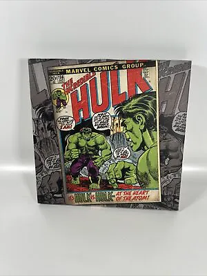 Buy Artissimo Marvel Incredible Hulk #156   Cover Canvas Wall Art 10  X10  2017 • 52.52£
