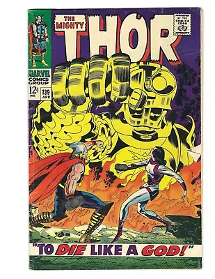 Buy Mighty Thor #139 1967 VG Lady Sif! To Die Like A God! Combine Shipping • 19.97£