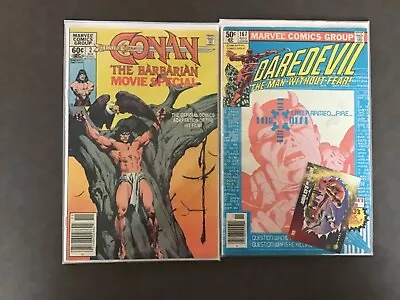 Buy Conan The Barbarian Movie Special (Marvel Comics 1982) & DareDevil #167 • 6.32£