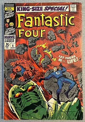 Buy Fantastic Four Annual #6 (1968) 1st App Annihilus & Franklin Richards Lee Kirby • 72.28£