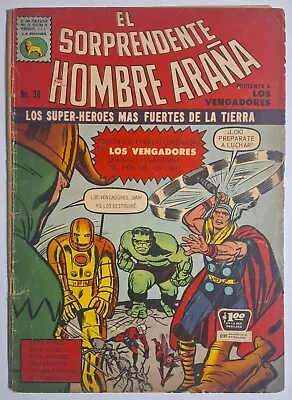 Buy The Avengers #1 1st App Avengers El Sorprendente Hombre Araña #38 La Prensa 1965 • 2,406.61£