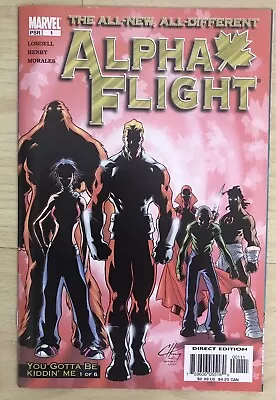 Buy The All New, All Different Alpha Flight #1 By Lobdell • 0.99£