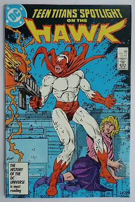 Buy Teen Titans Spotlight #7 - Hawk - DC Comics February 1987 VF- 7.5 • 4.25£