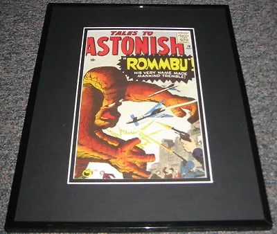 Buy Tales To Astonish #19 Rommbu Framed 11x14 Cover Poster Photo Display  • 33.17£