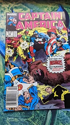 Buy Captain America Comic 352 APR US. Marvel Good Condition Look Pictures! • 4.30£