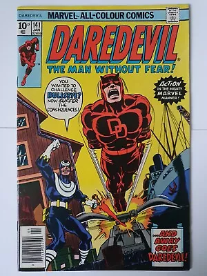 Buy Daredevil 141 (1977) Marvel Comics The Return Of Bullseye • 10£