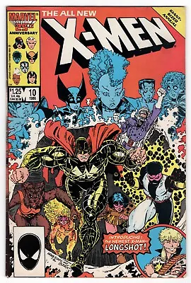 Buy X-Men Annual Vol 1 No 10 1986 (VFN-) (7.5) Feat: Longshot • 14.99£