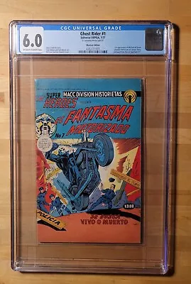 Buy Ghost Rider #1.  Macc Division, MEXICAN Foreign Edition. 2nd Highest On Census! • 1,023.15£