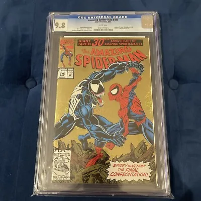 Buy Amazing Spider-Man #375 Gold Foil | CGC 9.8 | (1993) | 1st Anne Weying • 229.99£