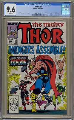 Buy Thor CGC Marvel Comics 2nd Print God Of Hammers Variant Captain America Mjolnir • 63.15£