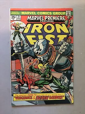 Buy Marvel Premiere #21 Featuring Iron Fist 1st Appearance Misty Knight Key Bronze  • 23.70£