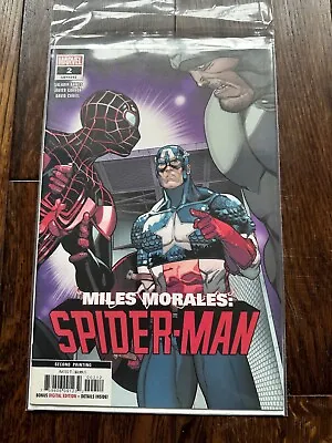 Buy Miles Morales Spider-Man Vol 1 # 2 2nd Second Print Variant NM • 3.50£