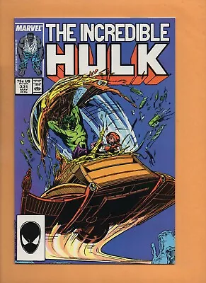 Buy Incredible Hulk #331 Marvel Comics 1987 Peter David Plot NM 9.4 • 23.99£