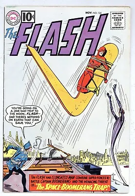 Buy Flash 124 (VG+) Captain Boomerang! John Broome, Infantino 1961 DC Comics R870 • 74.93£