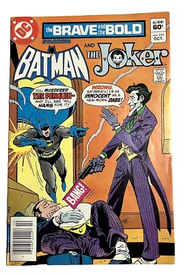 Buy The BRAVE And The BOLD: BATMAN AND THE JOKER/DC COMICS VOL. 28 No. 191 OCT. 1982 • 63.54£