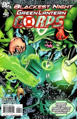 Buy Green Lantern Corps (2006) #  42 (8.0-VF) Blackest Night • 2.25£