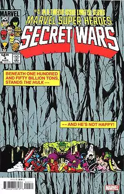 Buy MARVEL SUPER HEROES SECRET WARS #4 FACSIMILE EDITION (Marvel 2024) Comic • 5.35£