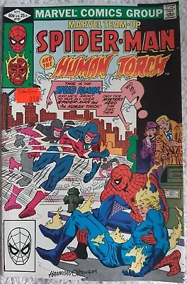 Buy SPIDER-MAN / HUMAN TORCH: Marvel Team Up, Issue # 121: FROG MAN, 1982 • 3£