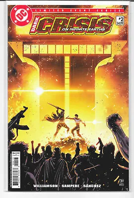 Buy Dark Crisis On Infinite Earths #2 G 2nd Print Daniel Sampere Var NM/NM+ DC 2022 • 4.01£
