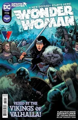 Buy Wonder Woman (2016) #770 VF/NM Travis Moore & Tamra Bonvillain Cover • 3.15£