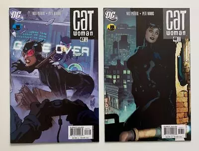 Buy Catwoman #47 & 48 Adam Hughes Covers (DC 2005) 2 X NM Condition Issues • 29.50£